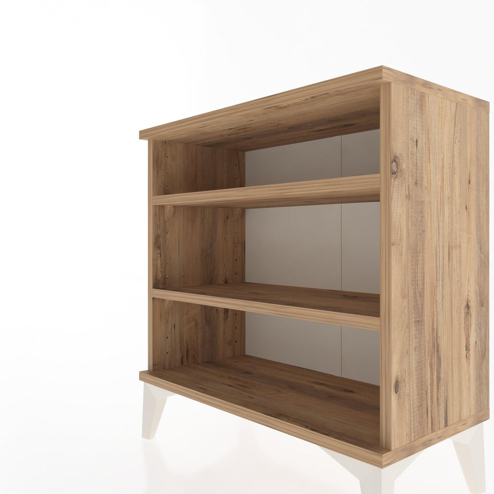 Woodntry Modular Nightstand Pine 60x30x52 cm with Shelf R16-3