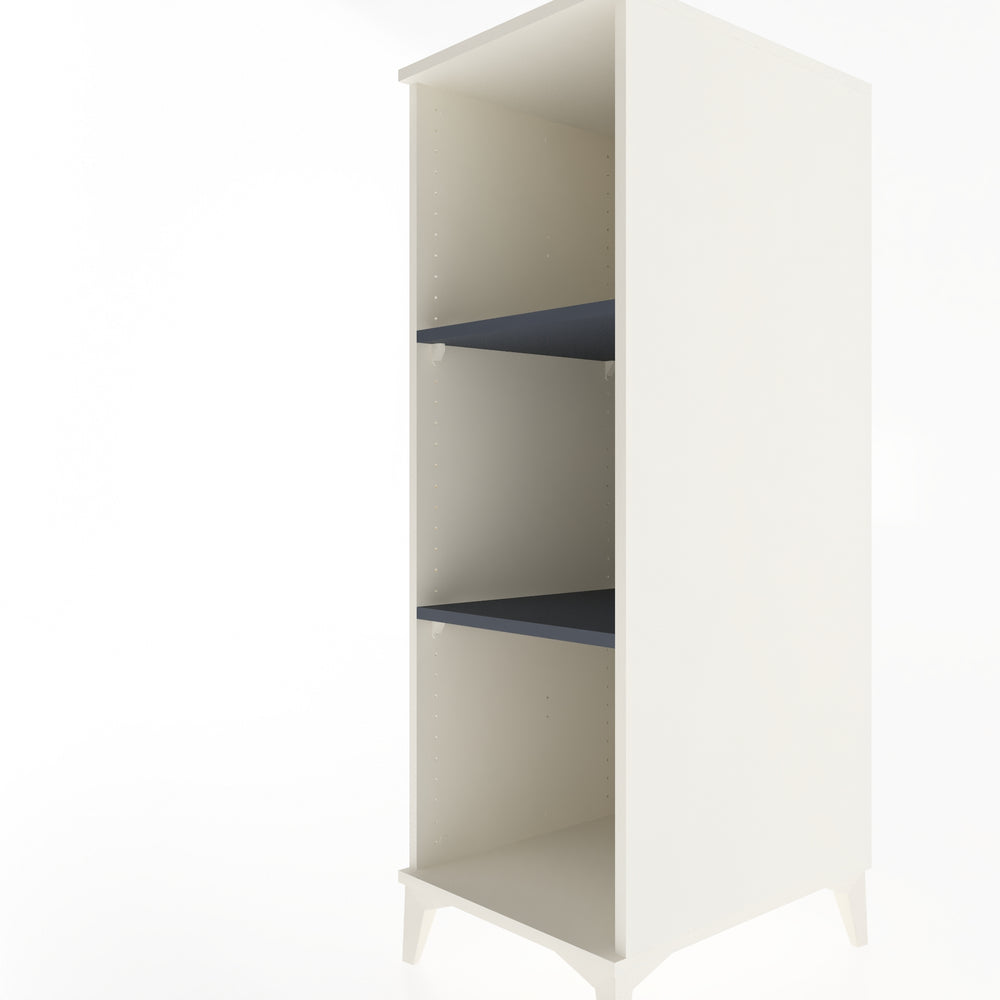 Woodntry Modular Cabinet Moonstone 44x59x122 cm with Shelves R67-1