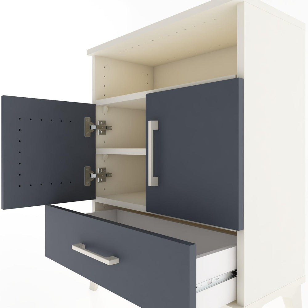 Woodntry Modular Nightstand Moonstone 60x30x68 cm Functional F17-1