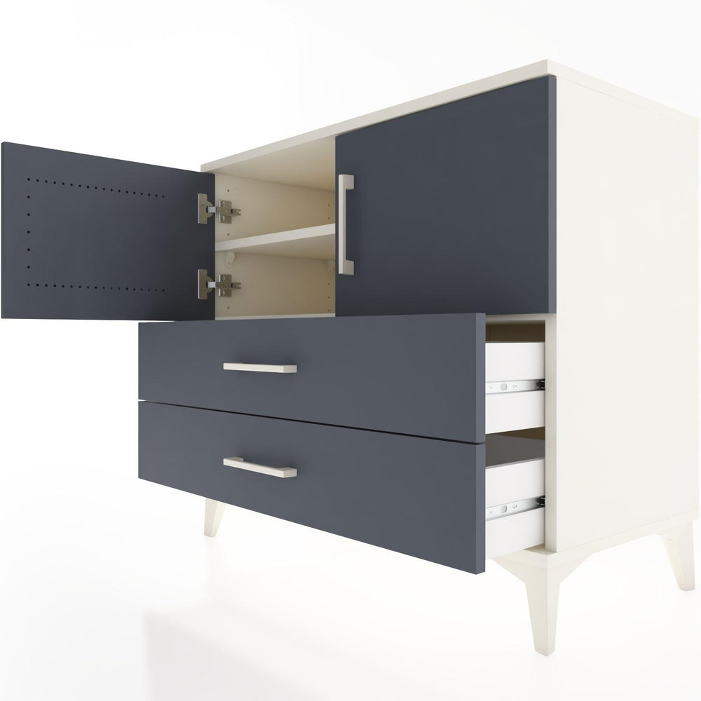 Woodntry Modular Dresser Moonstone 88x44x68 cm with Cover and Drawer KC17-1