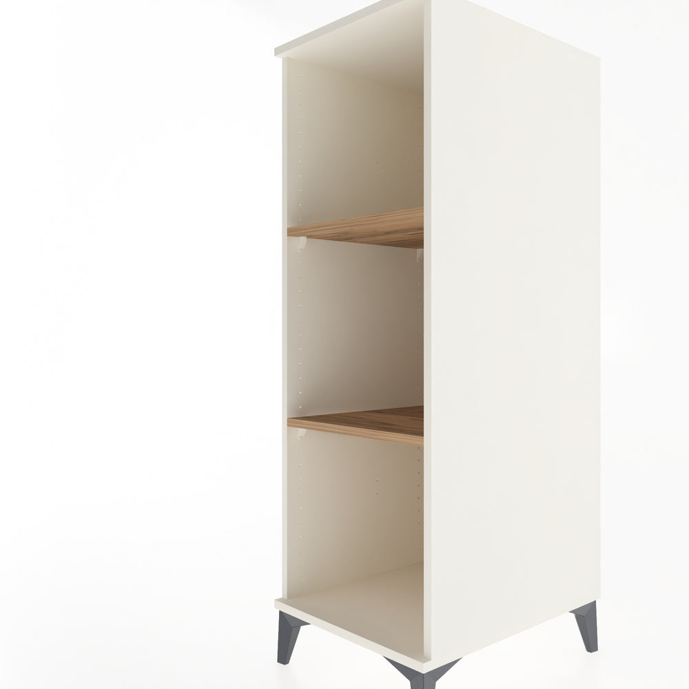 Woodntry Modular Cabinet Moonstone 44x59x122 cm with Shelves R67-1