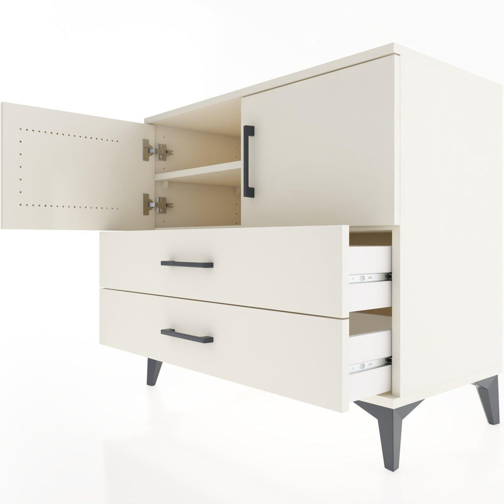 Woodntry Modular Dresser Moonstone 88x44x68 cm with Cover and Drawer KC17-1