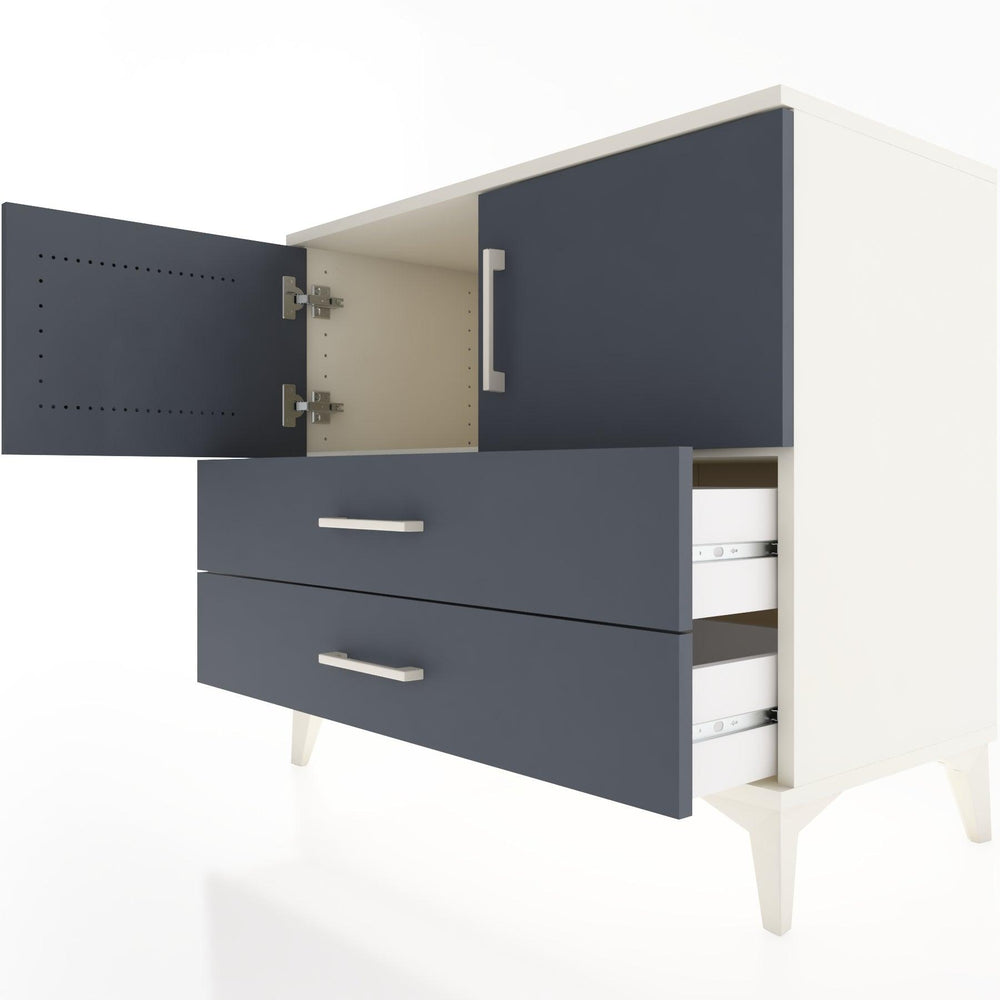 Woodntry Modüler Şifonyer Aytaşı 88x44x68 cm Kapaklı ve Çekmeceli KC18-1