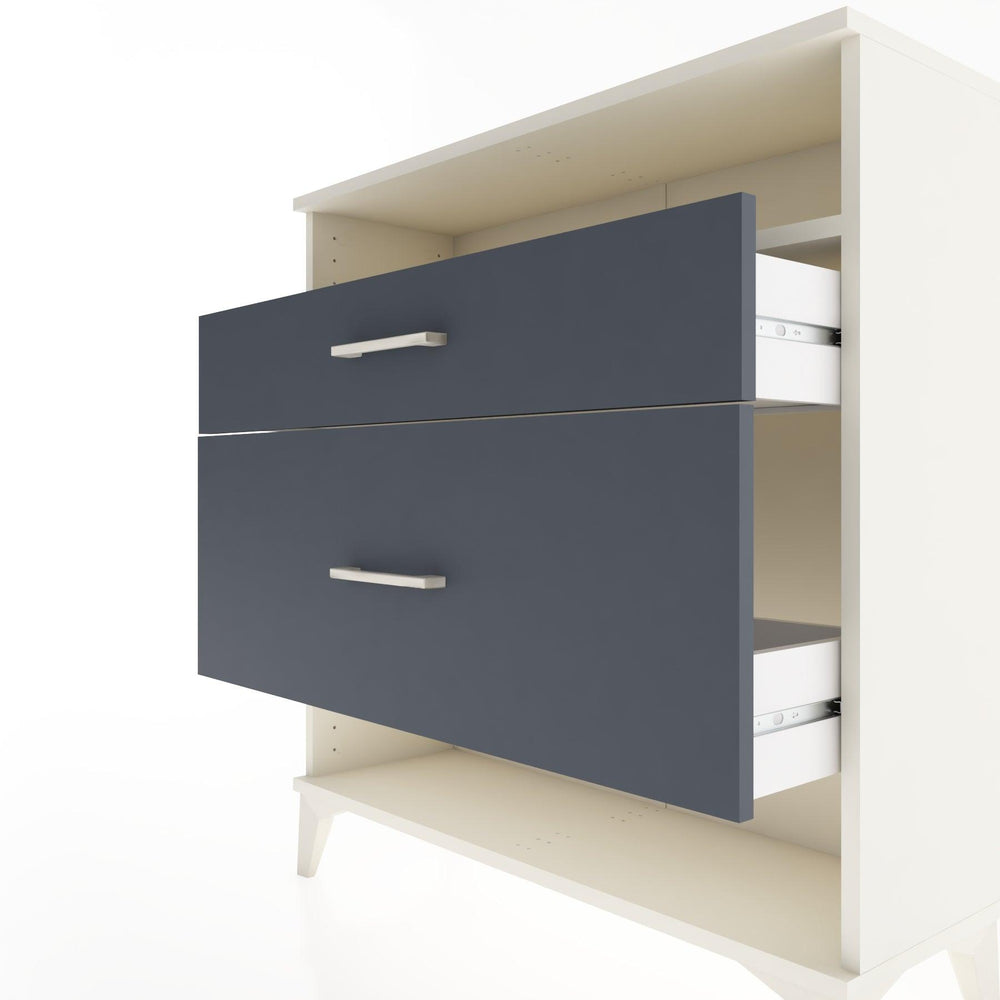 Woodntry Modüler Şifonyer Aytaşı 88x30x84 cm Çekmeceli ve Raflı CR19-1