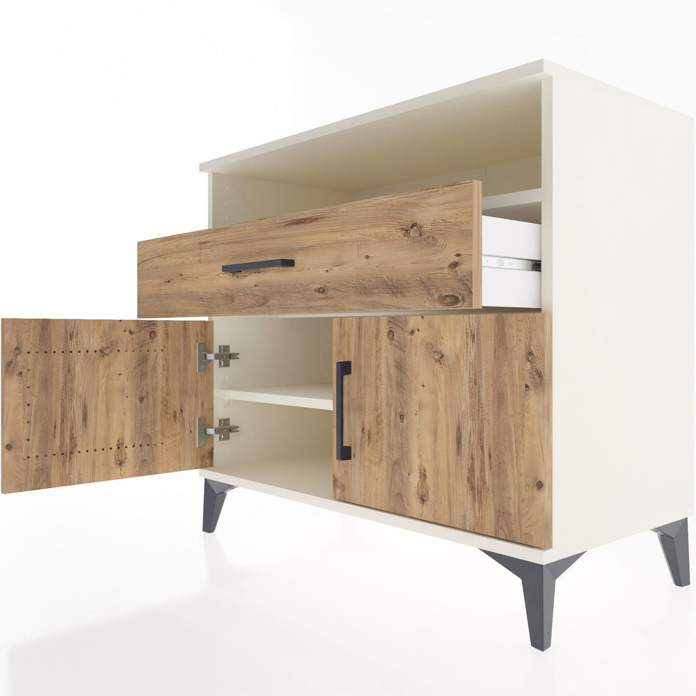 Woodntry Modüler Şifonyer Aytaşı 88x44x68 cm Fonksiyonel F21-1