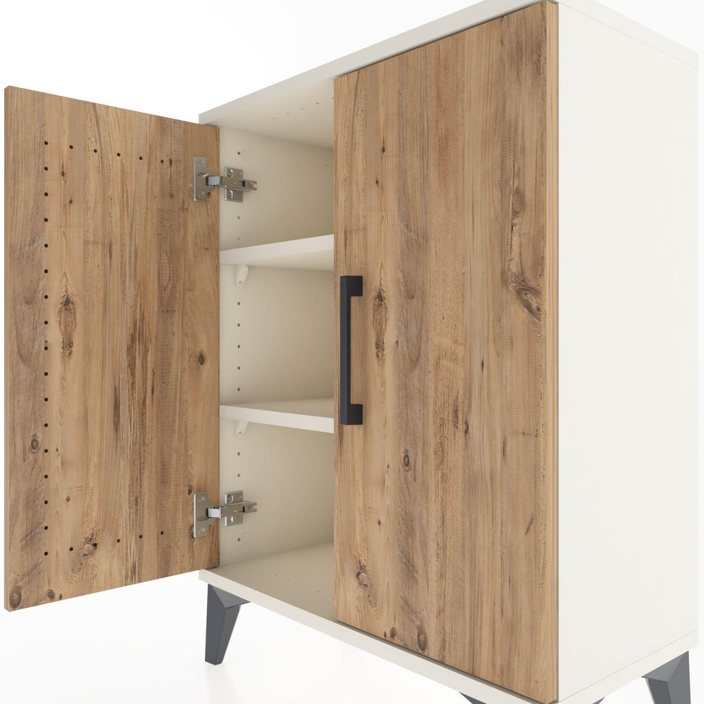 Woodntry Modular Nightstand Moonstone 60x30x68 cm with Lid K22-1