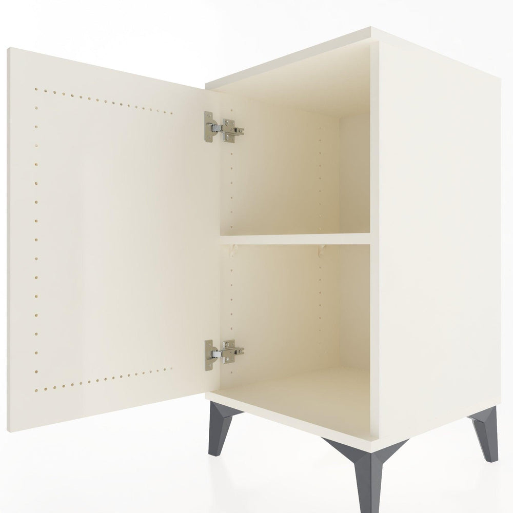 Woodntry Modular Nightstand Moonstone 44x44x68 cm With Lid K22-1