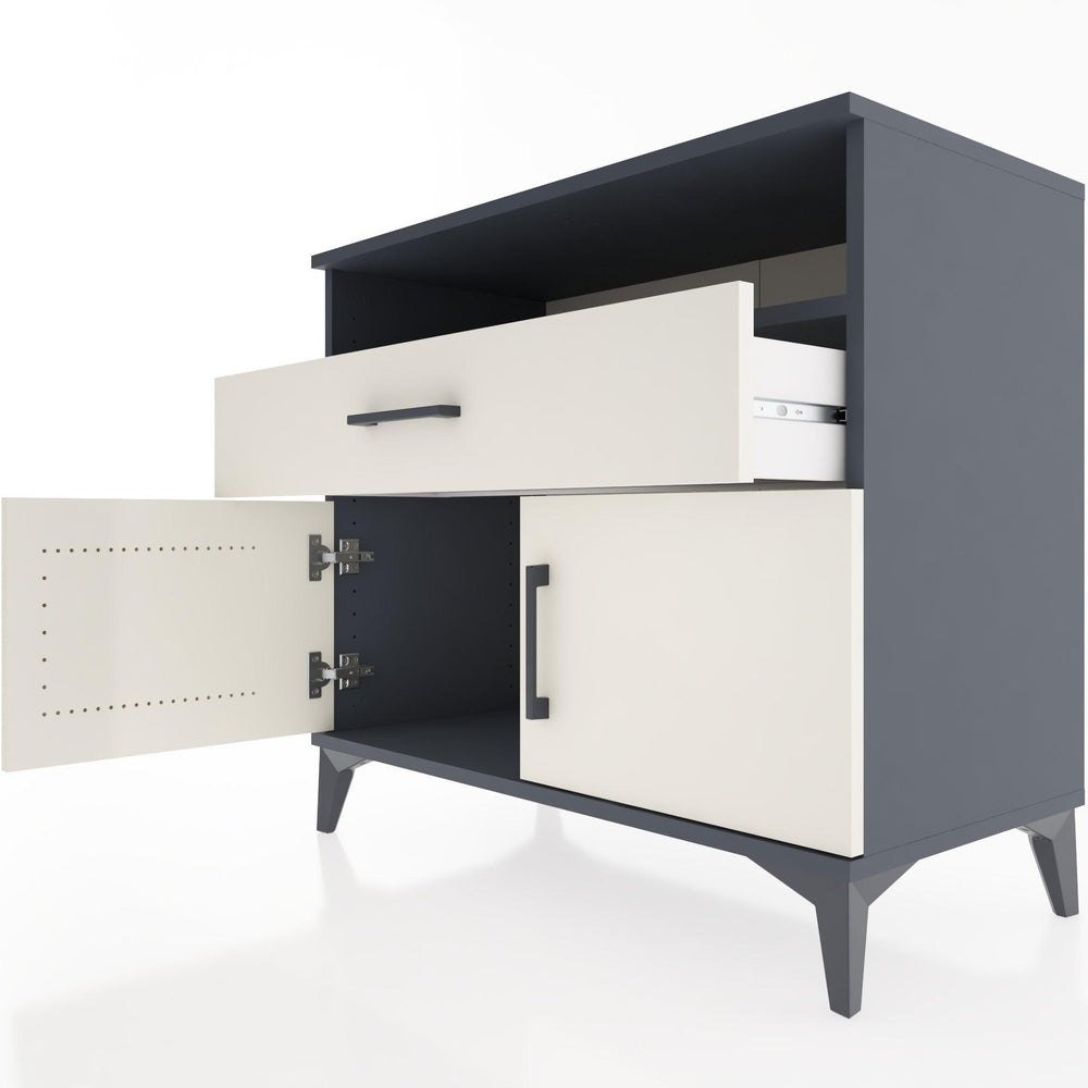 Woodntry Modular Dresser Anthracite 88x44x68 cm Functional F22-2