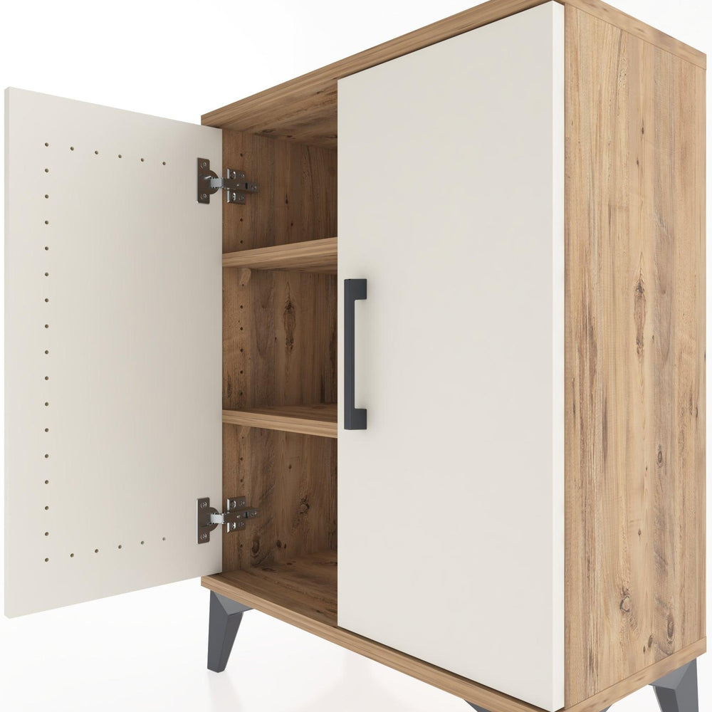 Woodntry Modular Nightstand Pine 60x30x68 cm With Cover K22-3