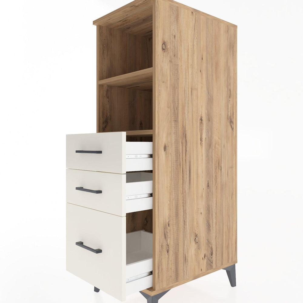 Woodntry Modular Cabinet Pine 44x30x122 cm Functional F72-3