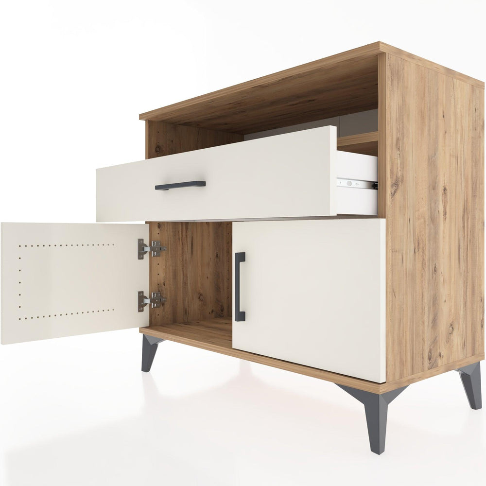 Woodntry Modüler Şifonyer Çam 88x44x68 cm Fonksiyonel F22-3