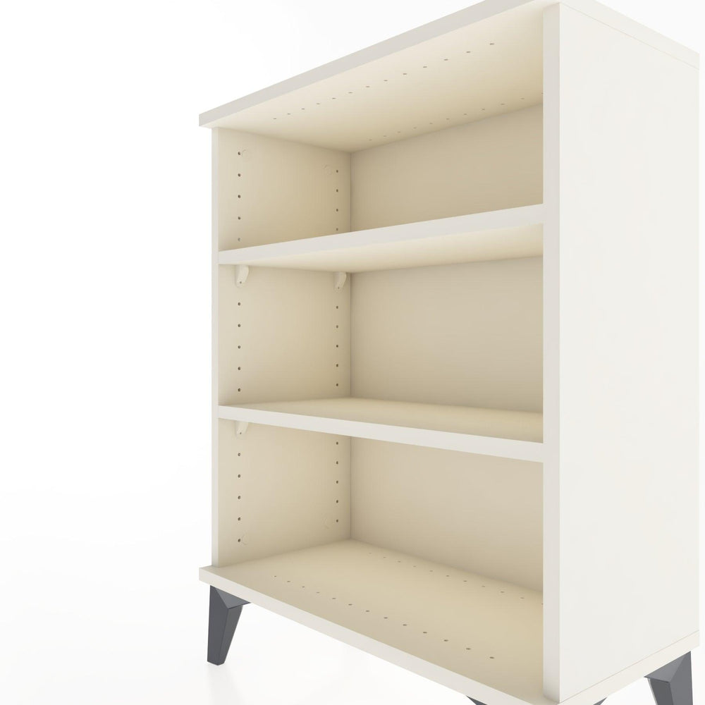 Woodntry Modular Nightstand Moonstone 60x30x68 cm with Shelf R23-1