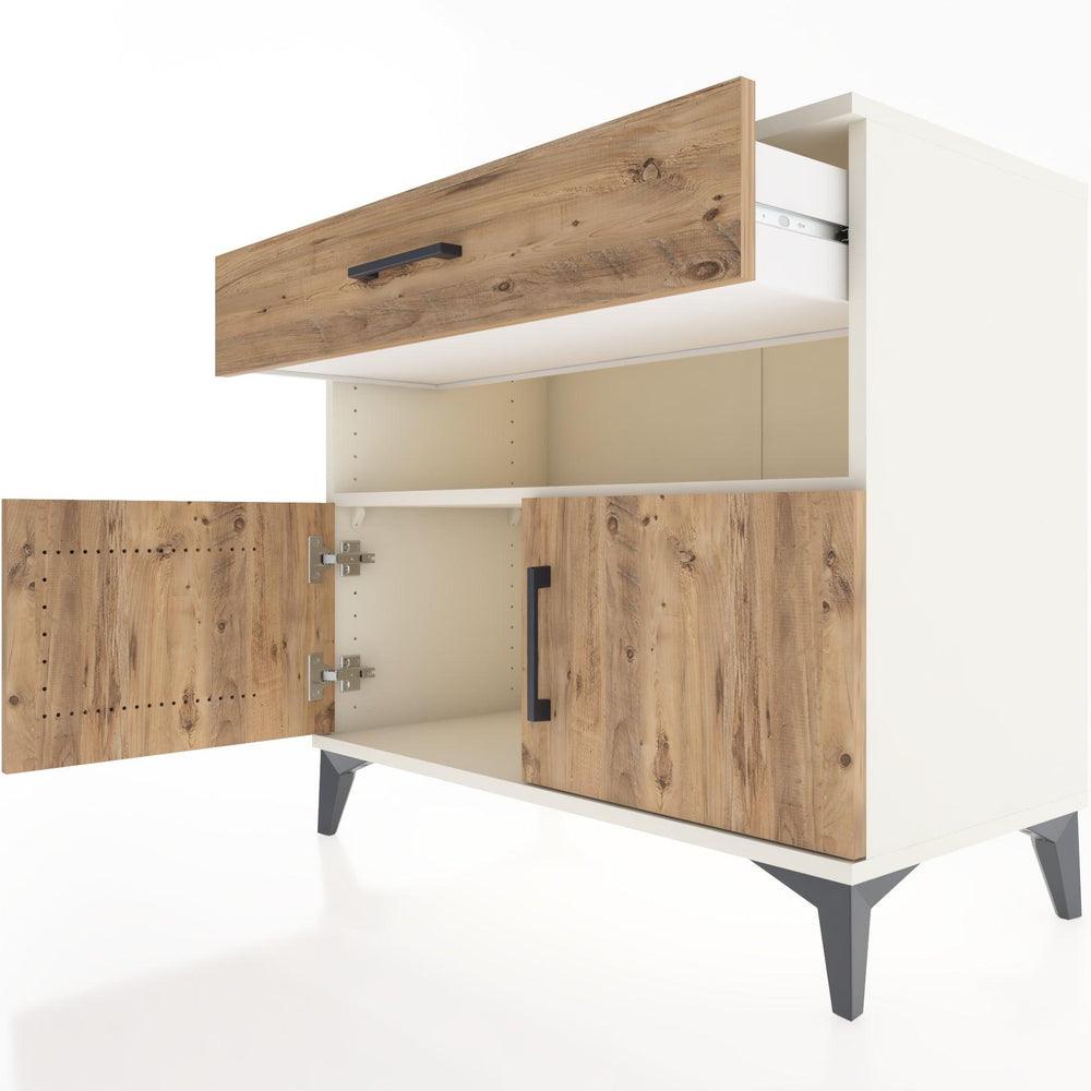 Woodntry Modular Dresser Moonstone 88x44x68 cm Functional F24-1