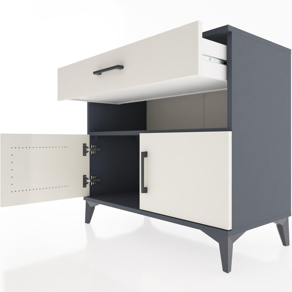 Woodntry Modular Dresser Anthracite 88x44x68 cm Functional F24-2