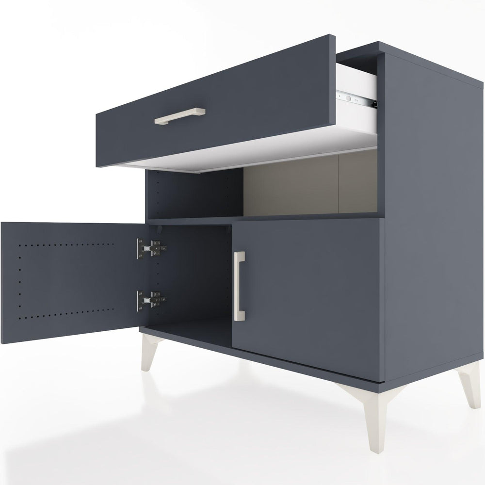 Woodntry Modular Dresser Anthracite 88x44x68 cm Functional F24-2