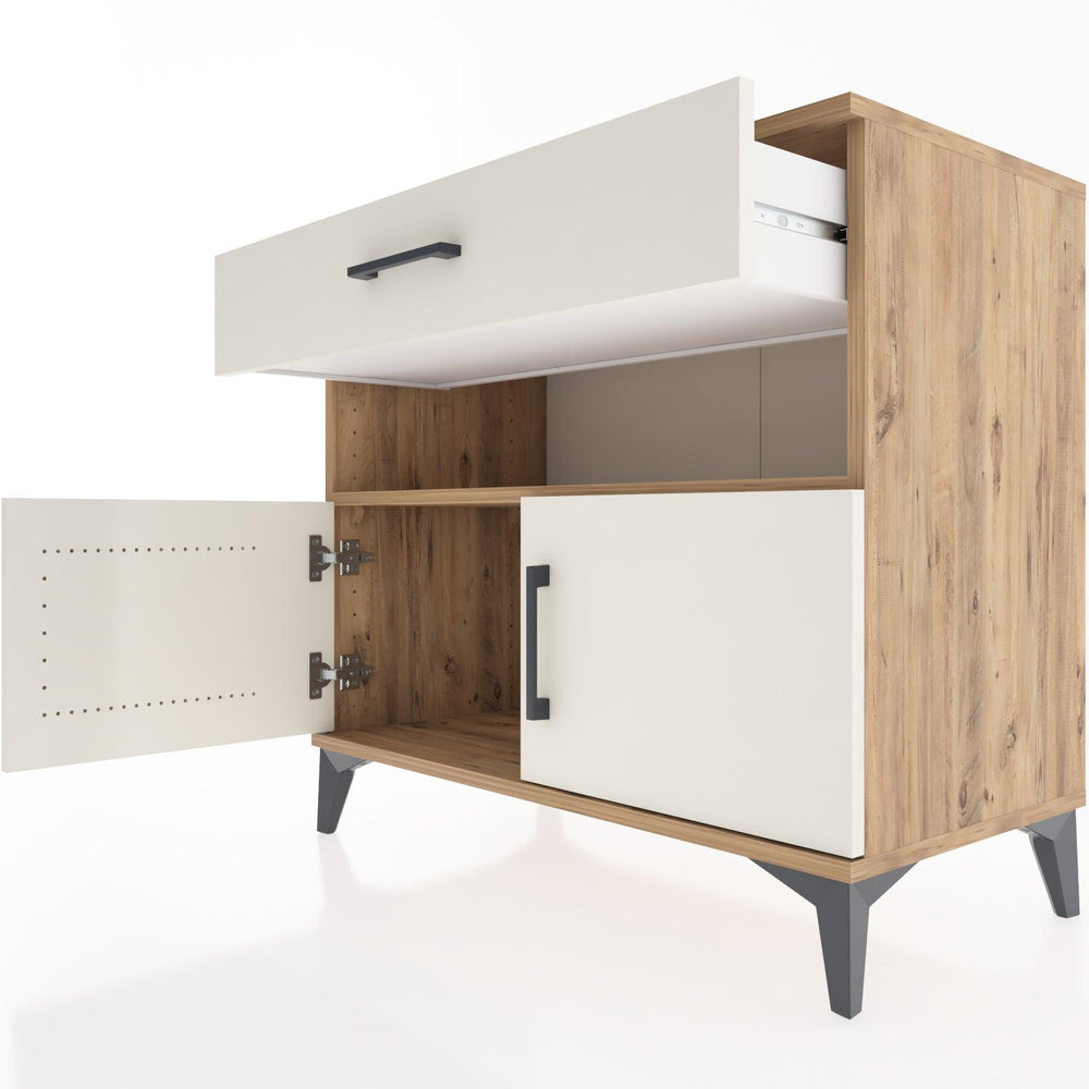 Woodntry Modüler Şifonyer Çam 88x44x68 cm Fonksiyonel F24-3