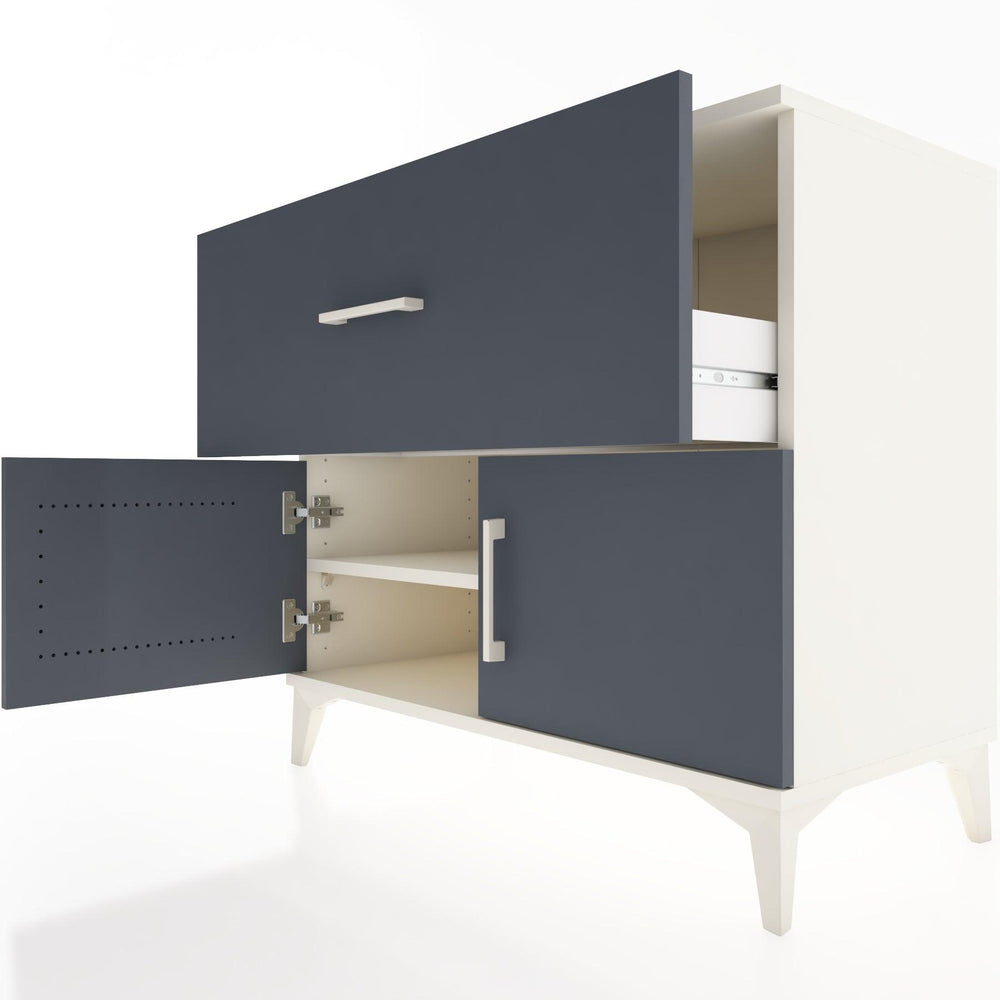 Woodntry Modüler Şifonyer Aytaşı 88x44x68 cm Kapaklı ve Çekmeceli KC25-1