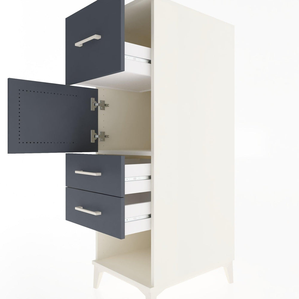 Woodntry Modular Cabinet Moonstone 44x59x122 cm Functional F125-1
