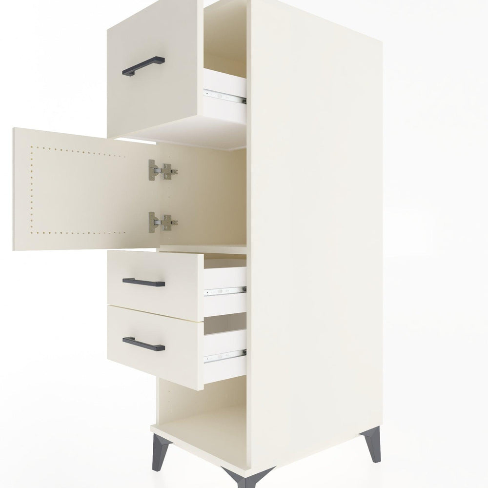 Woodntry Modular Cabinet Moonstone 44x59x122 cm Functional F125-1