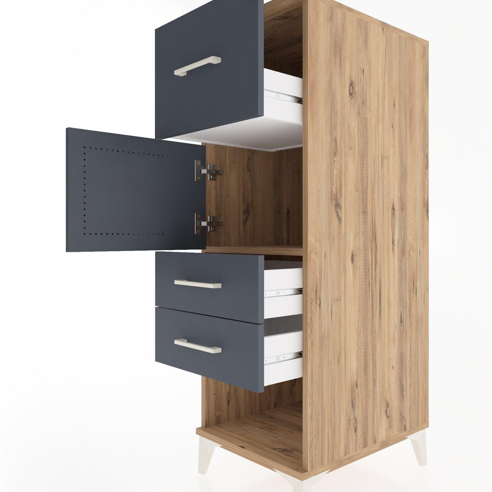 Woodntry Modular Cabinet Pine 44x59x122 cm Functional F25-3