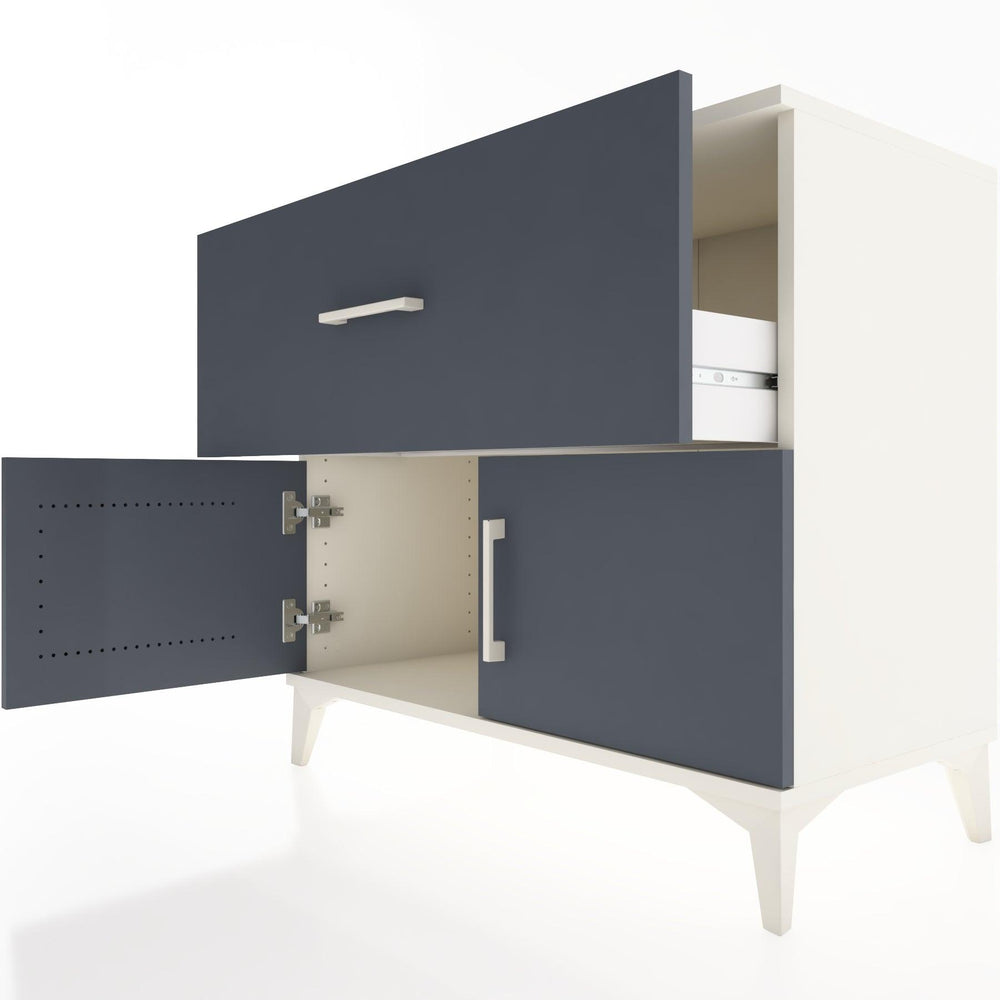 Woodntry Modüler Şifonyer Aytaşı 88x44x68 cm Kapaklı ve Çekmeceli KC26-1