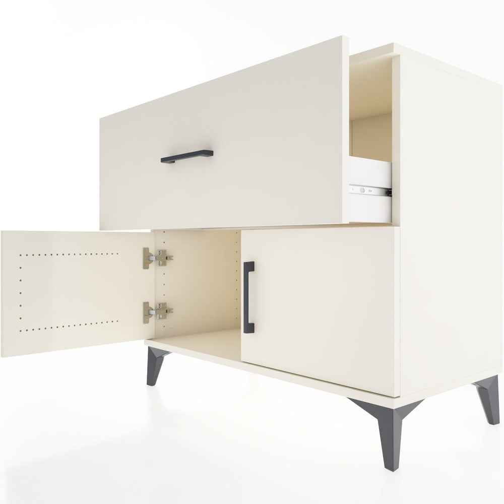 Woodntry Modüler Şifonyer Aytaşı 88x44x68 cm Kapaklı ve Çekmeceli KC26-1