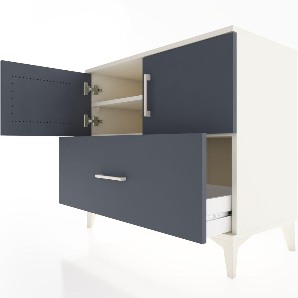 Woodntry Modular Dresser Moonstone 88x44x68 cm with Cover and Drawer KC27-1