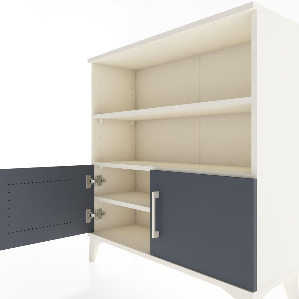 Woodntry Modüler Şifonyer Aytaşı 88x30x84 cm Kapaklı ve Raflı KR28-1