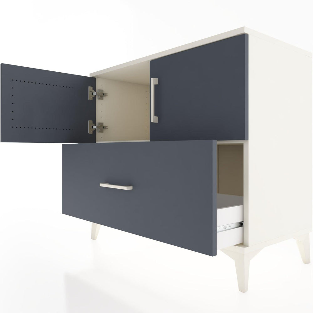 Woodntry Modular Dresser Moonstone 88x44x68 cm with Cover and Drawer KC28-1