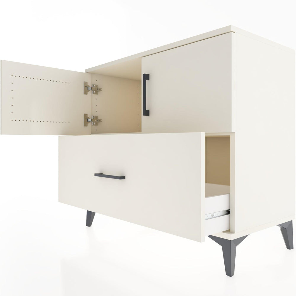 Woodntry Modular Dresser Moonstone 88x44x68 cm with Cover and Drawer KC28-1