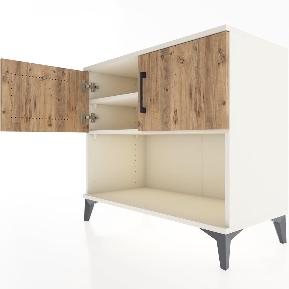 Woodntry Modüler Şifonyer Aytaşı 88x44x68 cm Kapaklı ve Raflı KR29-1