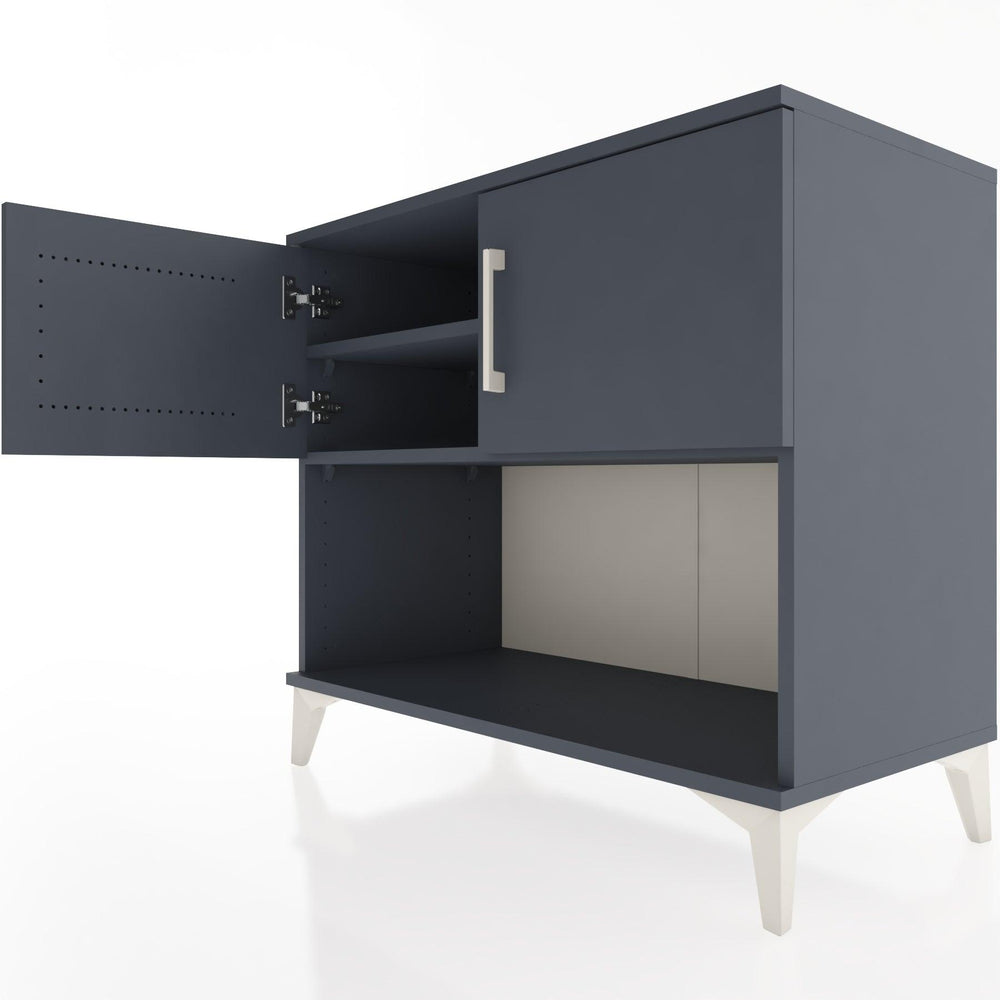 Woodntry Modular Dresser Anthracite 88x44x68 cm with Cover and Shelf KR29-2