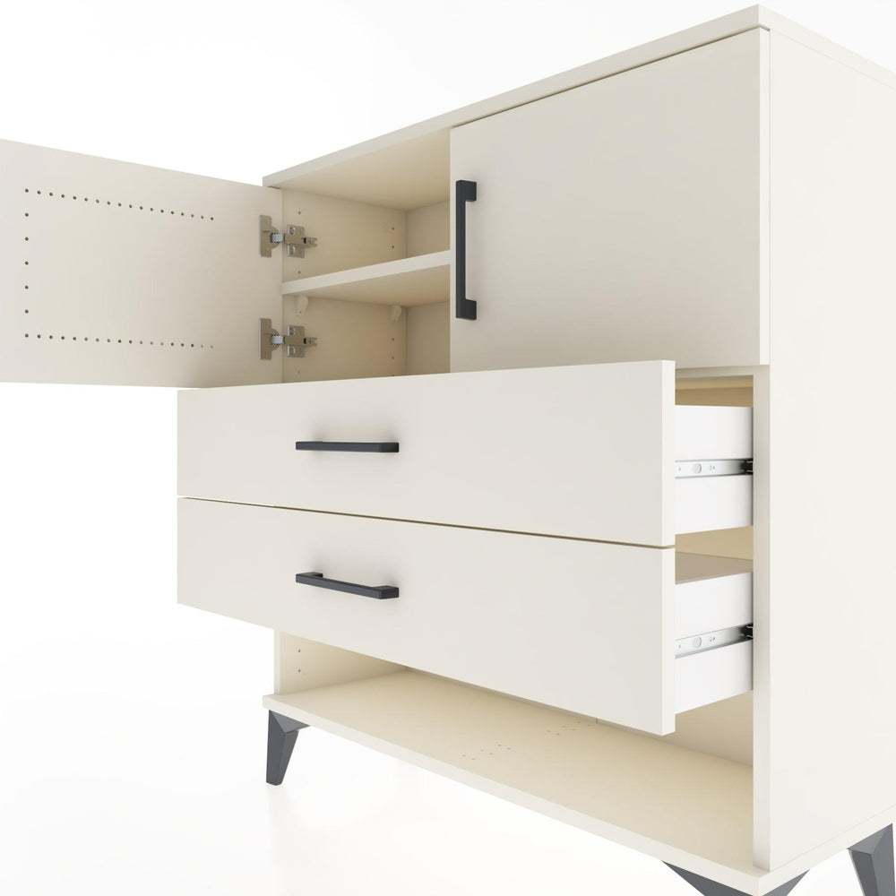 Woodntry Modüler Şifonyer Aytaşı 88x30x84 cm Fonksiyonel F30-1