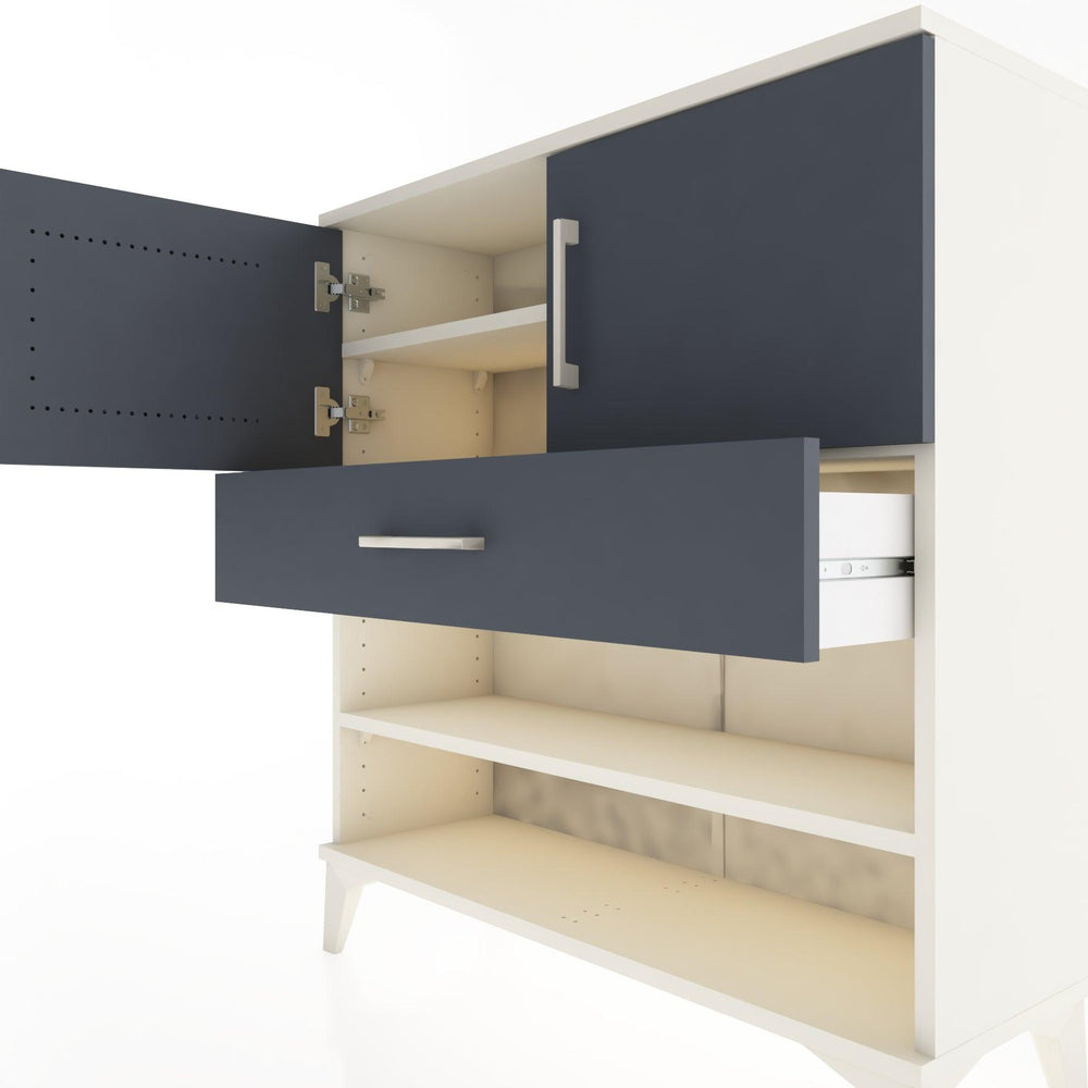 Woodntry Modüler Şifonyer Aytaşı 88x30x84 cm Fonksiyonel F31-1