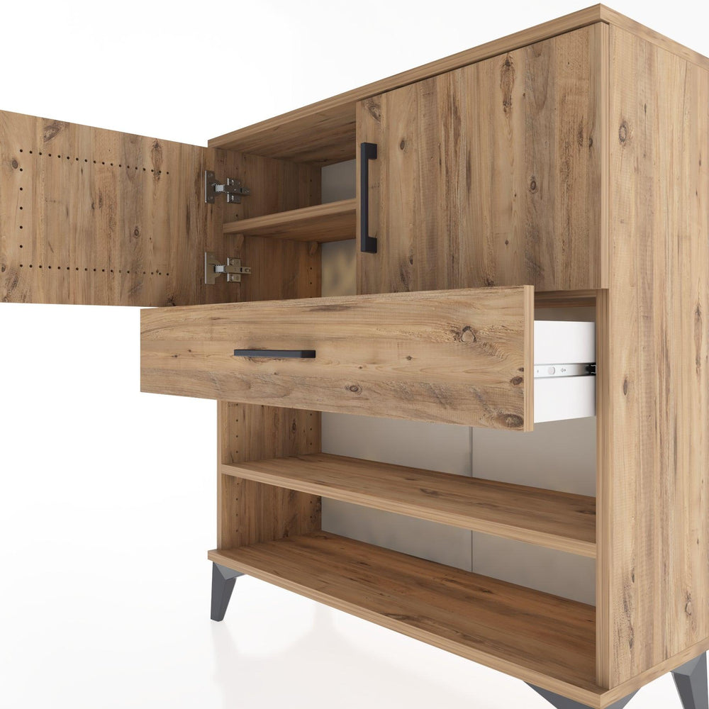 Woodntry Modular Dresser Pine 88x30x84 cm Functional F31-3