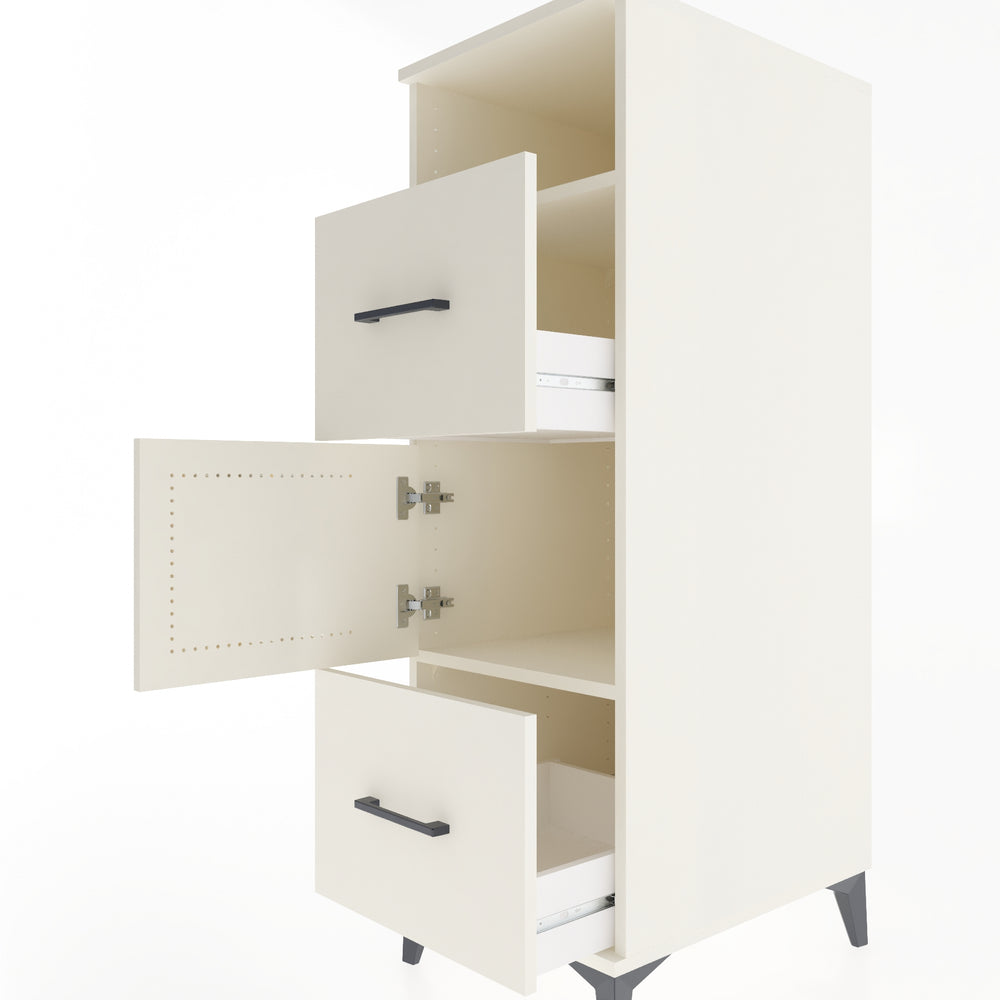 Woodntry Modüler Dolap Aytaşı 44x59x122 cm Fonksiyonel F32-1