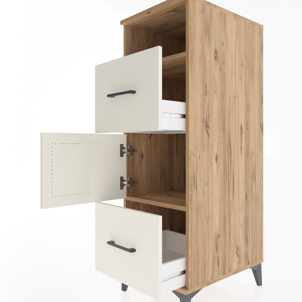 Woodntry Modular Cabinet Pine 44x59x122 cm Functional F32-3
