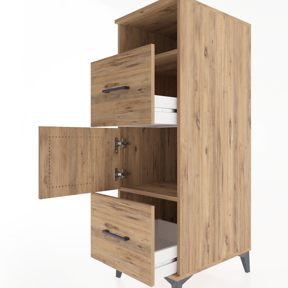 Woodntry Modular Cabinet Pine 44x59x122 cm Functional F32-3