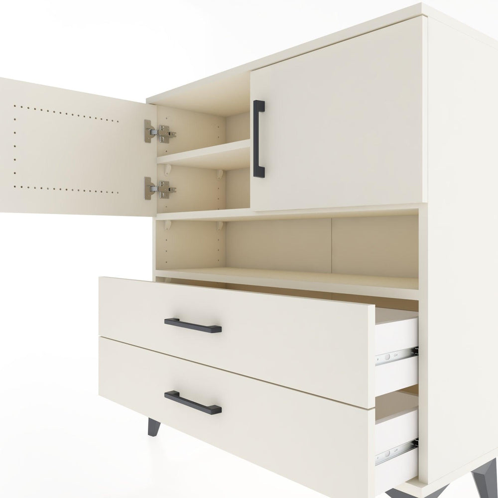 Woodntry Modüler Şifonyer Aytaşı 88x30x84 cm Fonksiyonel F33-1