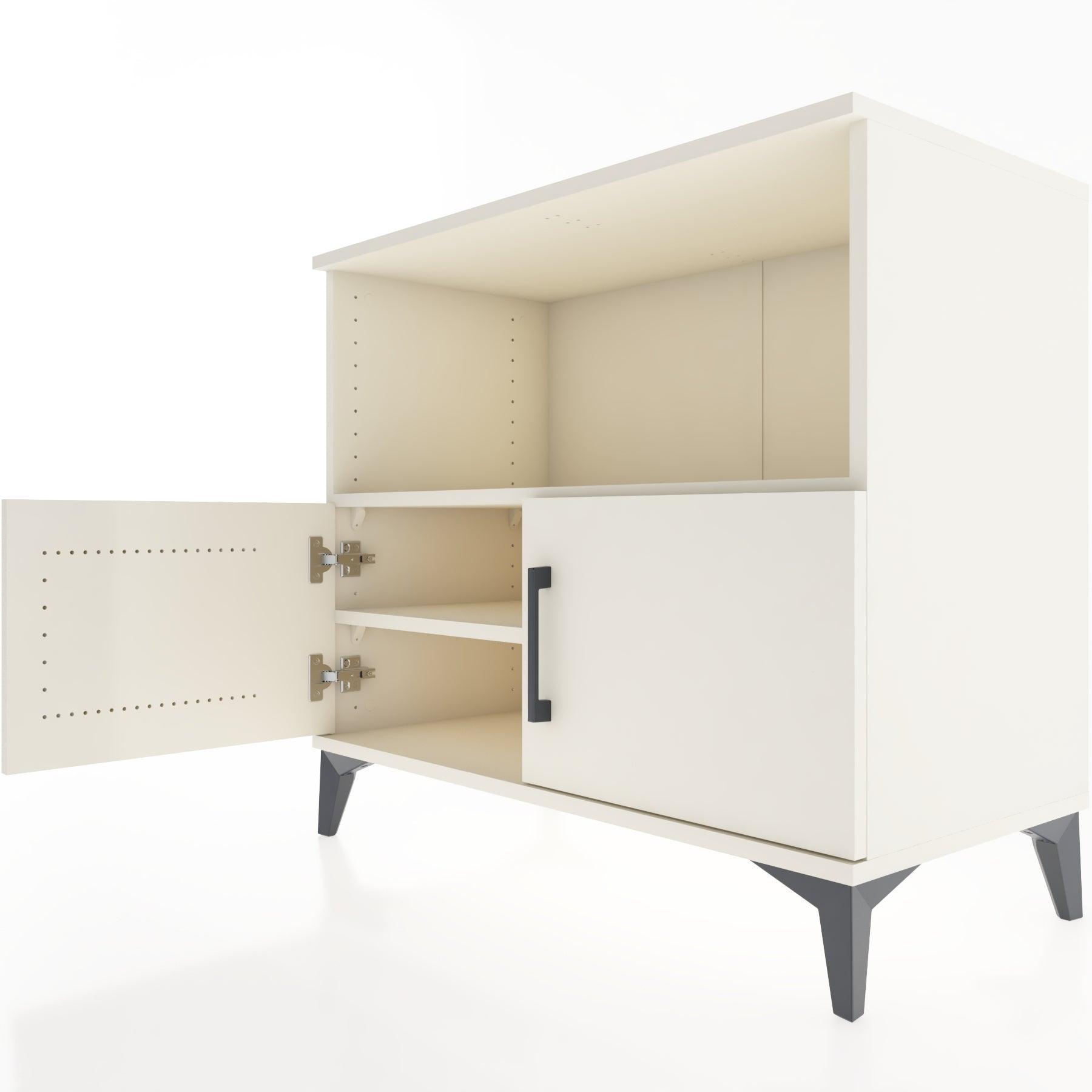 Woodntry Modüler Şifonyer Aytaşı 88x44x68 cm Kapaklı ve Raflı KR35-1