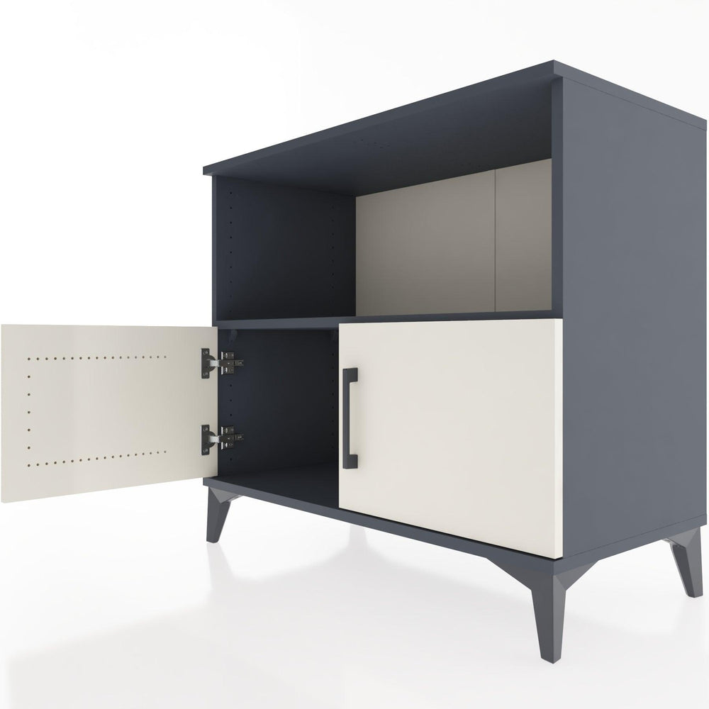 Woodntry Modular Dresser Anthracite 88x44x68 cm with Cover and Shelf KR36-2