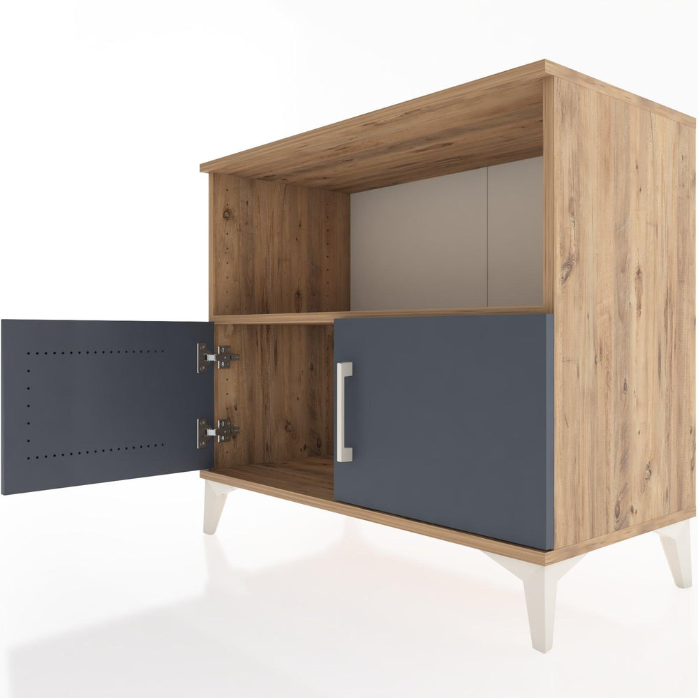 Woodntry Modular Dresser Pine 88x44x68 cm with Cover and Shelf KR36-3