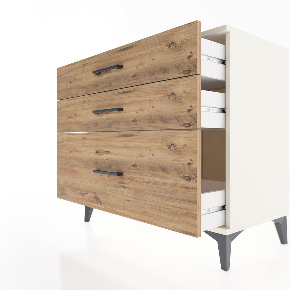 Woodntry Modüler Şifonyer Aytaşı 88x44x68 cm Çekmeceli C37-1