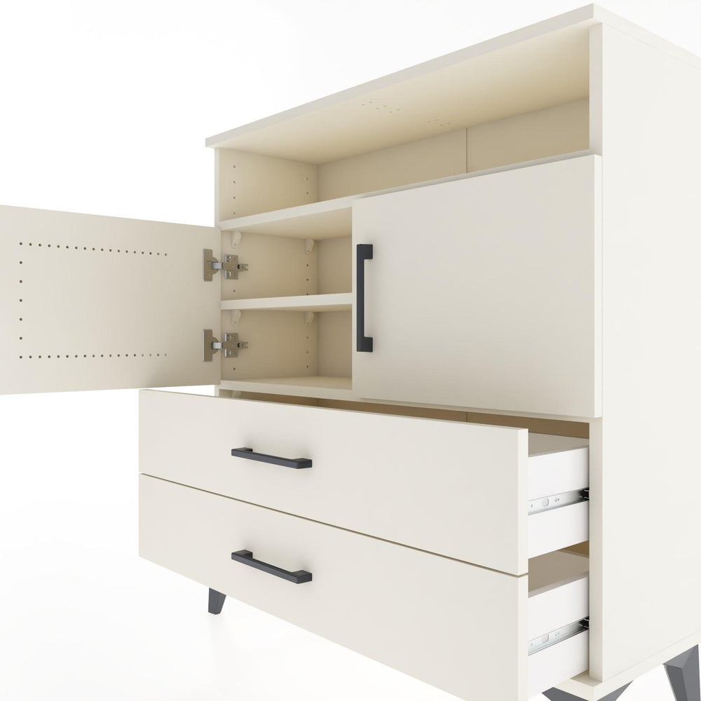 Woodntry Modüler Şifonyer Aytaşı 88x30x84 cm Fonksiyonel F39-1