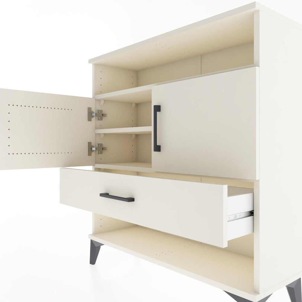 Woodntry Modular Dresser Moonstone 88x30x84 cm Functional F40-1