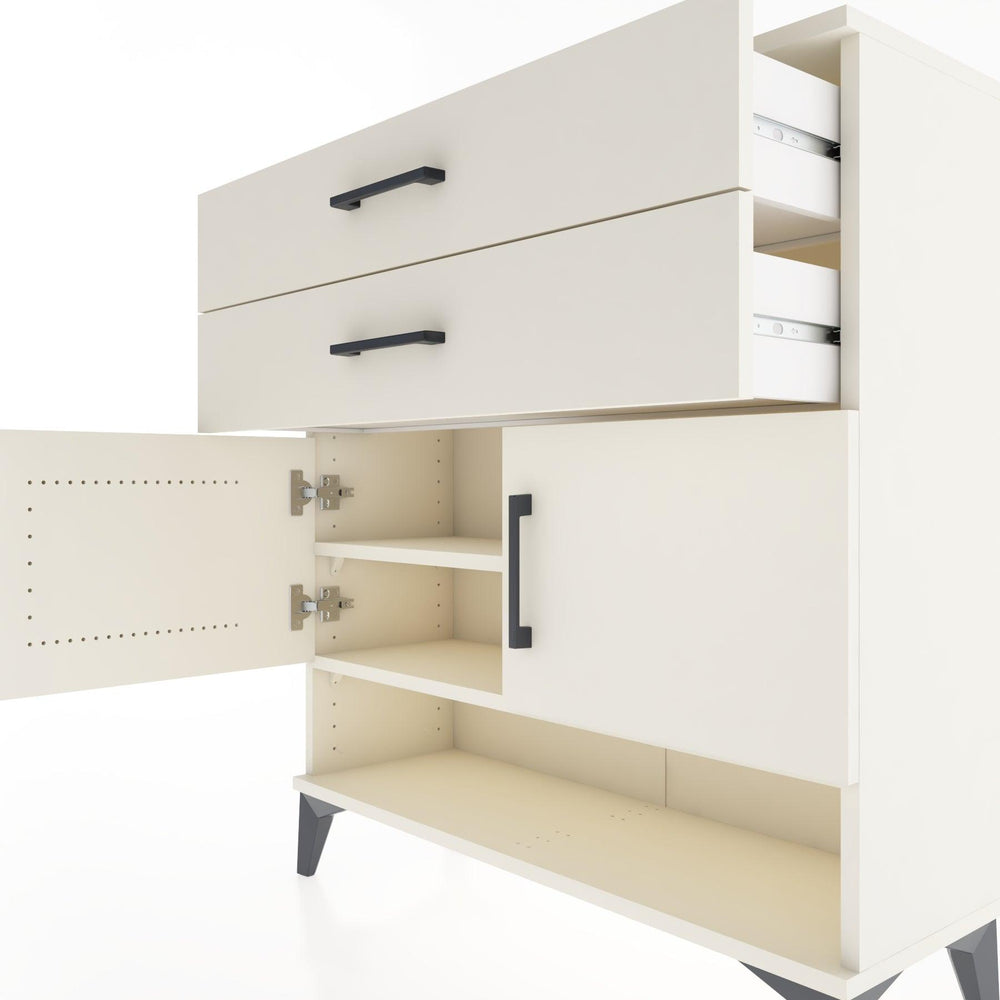 Woodntry Modular Dresser Moonstone 88x30x84 cm Functional F46-1