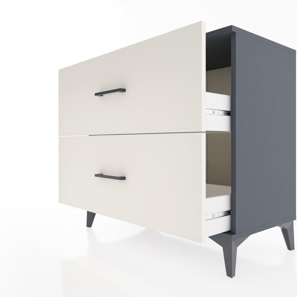 Woodntry Modular Dresser Anthracite 88x44x68 cm Drawer C46-2