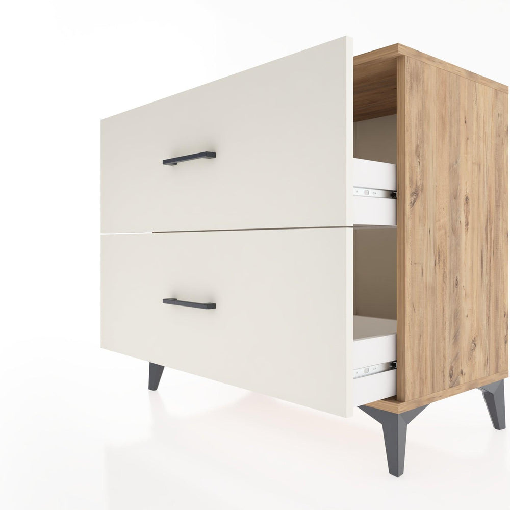 Woodntry Modüler Şifonyer Çam 88x44x68 cm Çekmeceli C46-3