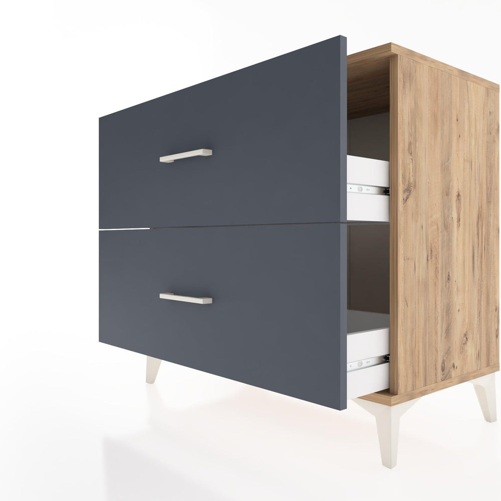 Woodntry Modüler Şifonyer Çam 88x44x68 cm Çekmeceli C46-3