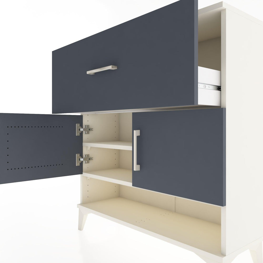 Woodntry Modular Dresser Moonstone 88x30x84 cm Functional F50-1